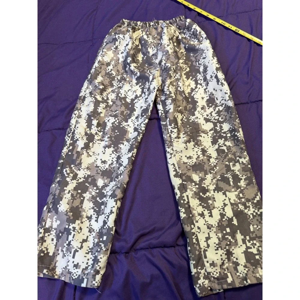 Kids US Army Digital Camo 2 Piece Uniform Set Jacket Pants Size Medium Costume